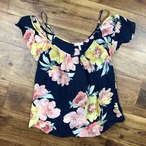 Joie 100% Silk Floral Tank Top *Read